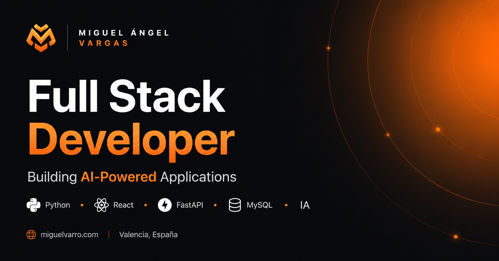 Miguel Ángel Vargas | Full Stack Developer